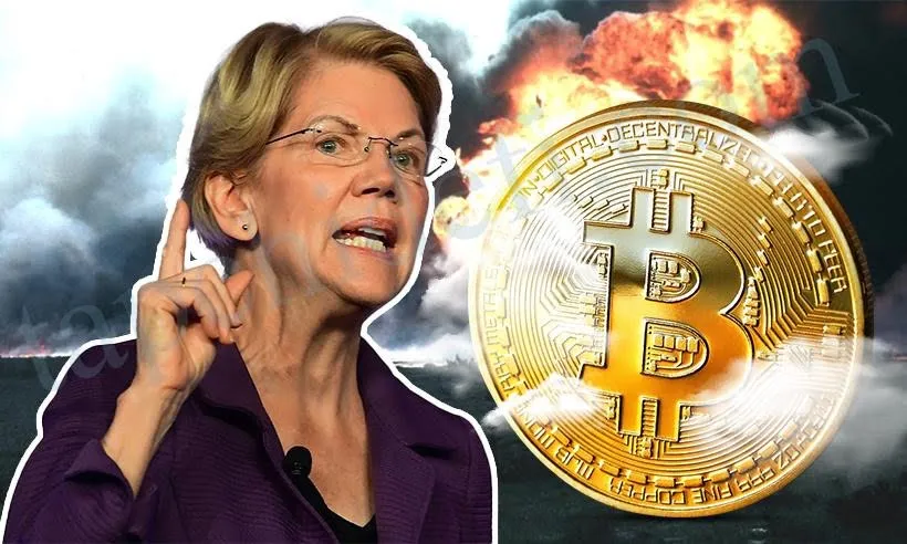 crypto bị coi là ngân hàng bóng tối Thượng Nghị Sĩ Warren không thích crypto