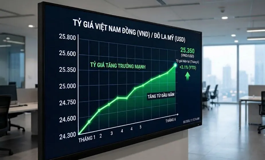 Tỷ giá ngoại tệ thay đổi Tỷ giá ngoại tệ thay đổi