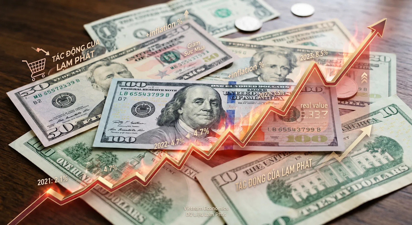 Đồng USD ngưng lạm phát Đồng USD ngưng lạm phát