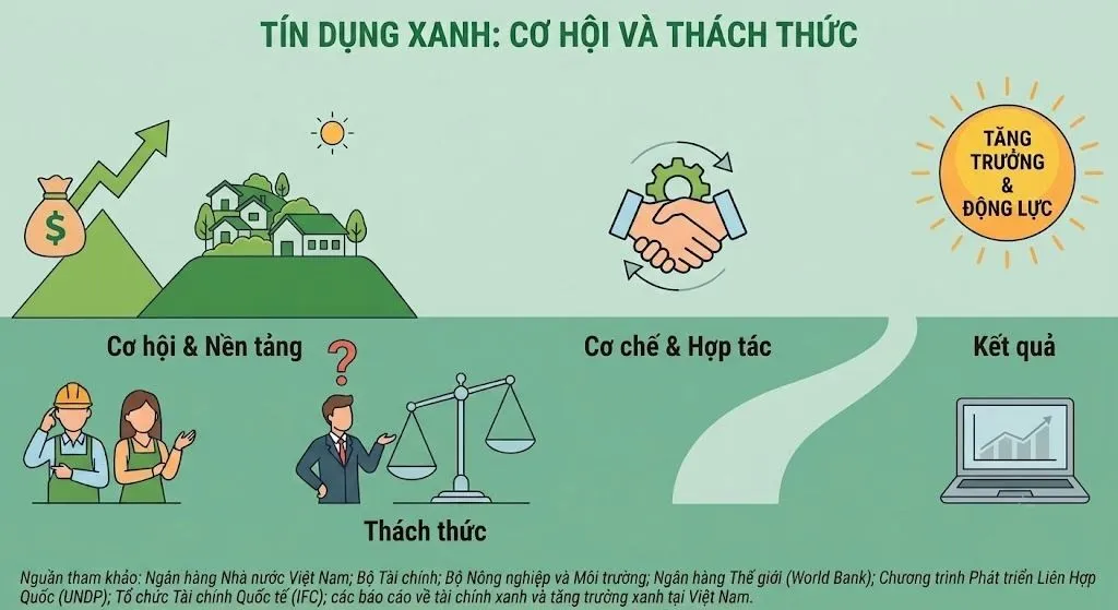 T&iacute;n dụng xanh mở ra cơ hội ph&aacute;t triển bền vững