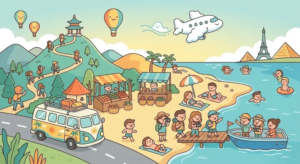 Ng&agrave;nh du lịch đang ph&aacute;t triển